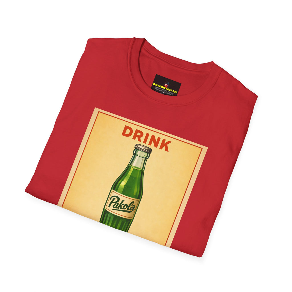 Pakola Vintage Poster T-Shirt — Retro Pakistani Soda Design