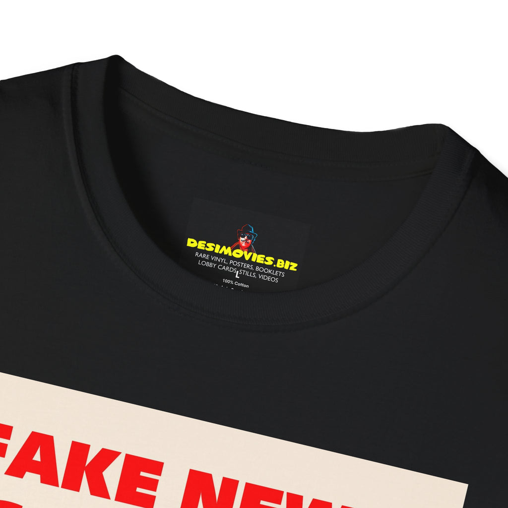 Graphic Tee — 'Fake News, It's All Just... Fake News' Political Cartoon T-Shirt
