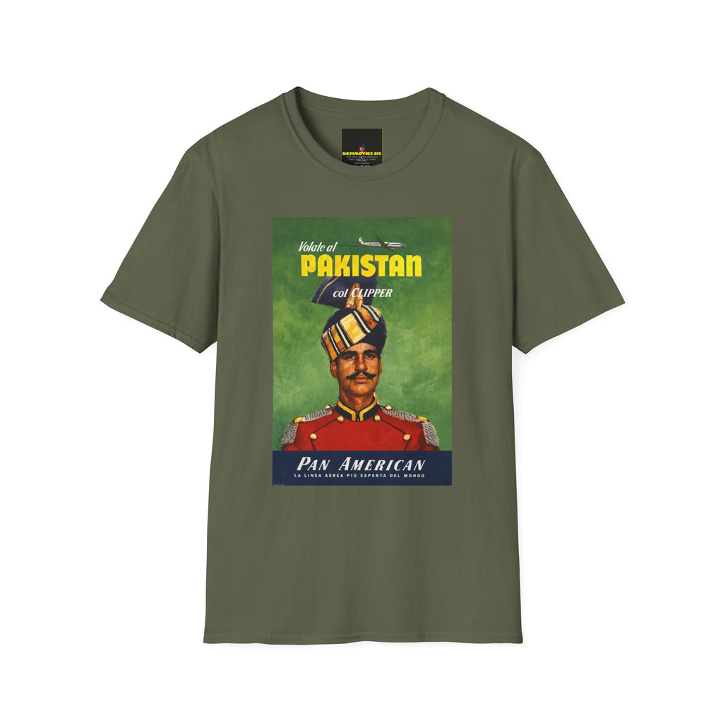 Pakistan Vintage Travel Poster T-Shirt