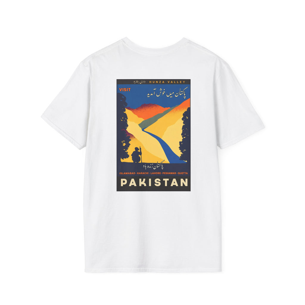 Pakistan Vintage Travel Poster T-Shirt