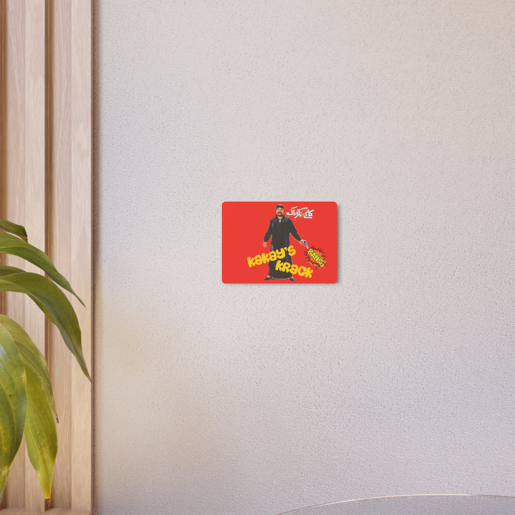 Metal Sign — Kakaay's Krack Retro Movie Art Metal Sign