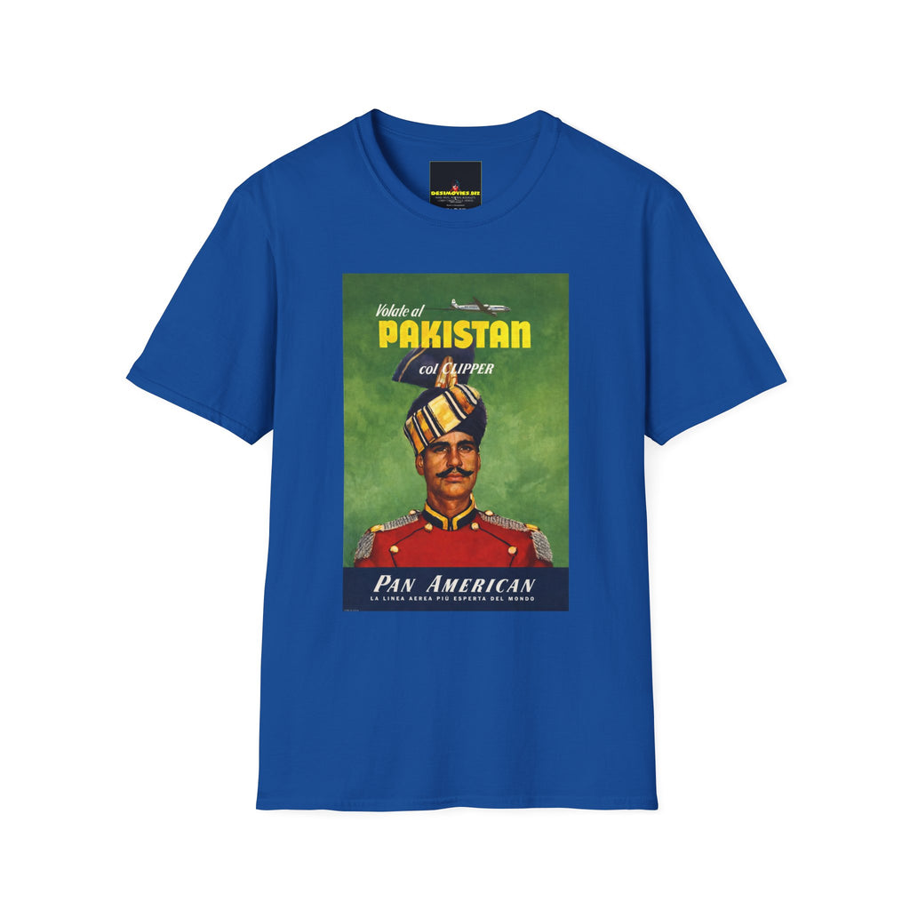 Pakistan Vintage Travel Poster T-Shirt