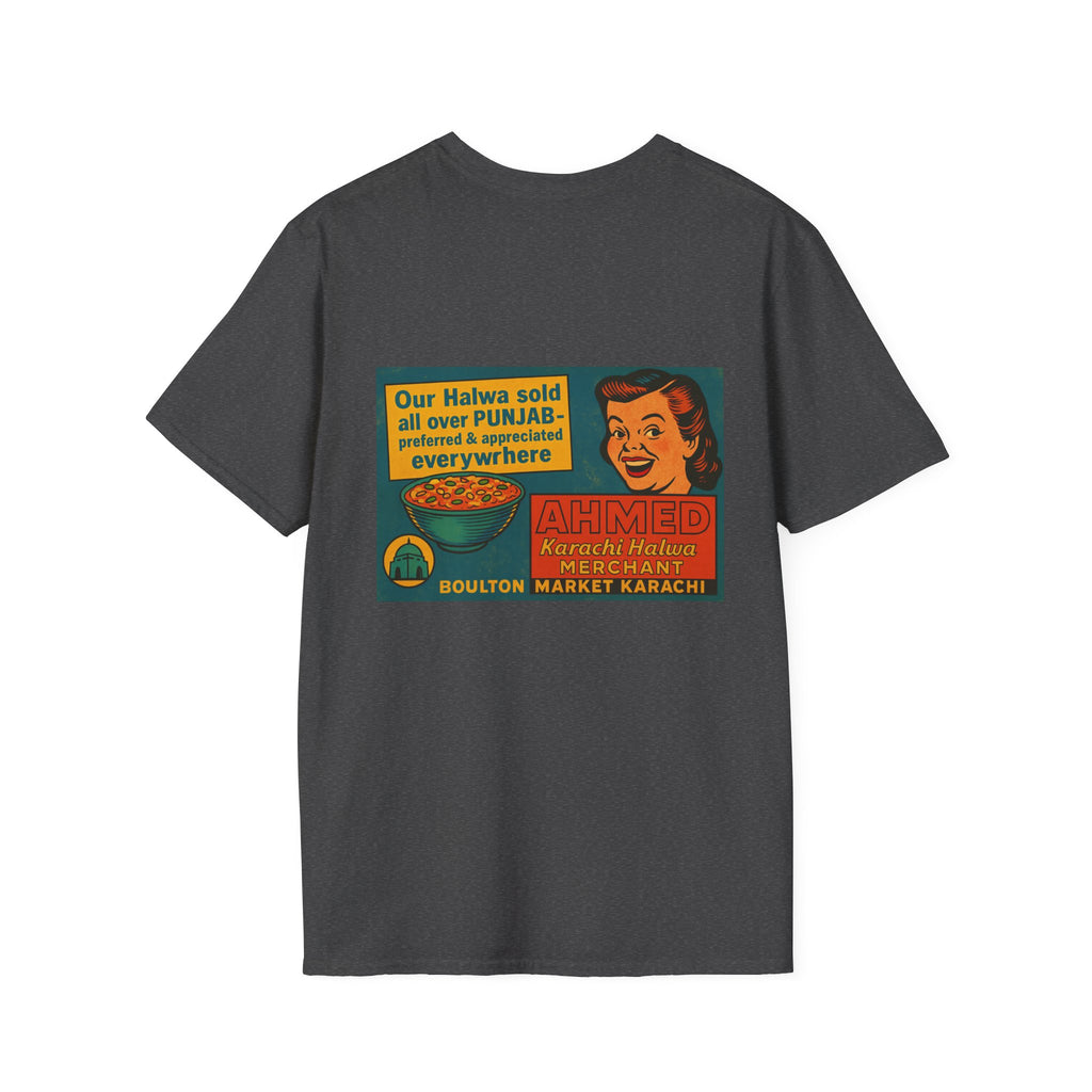 Vintage Karachi Halwa Retro T-Shirt — Ahmed Halva Market Graphic Tee