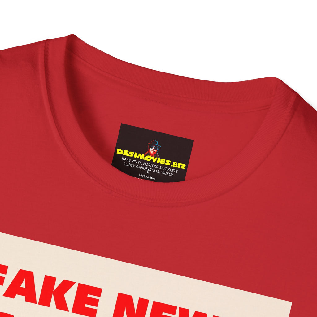 Graphic Tee — 'Fake News, It's All Just... Fake News' Political Cartoon T-Shirt
