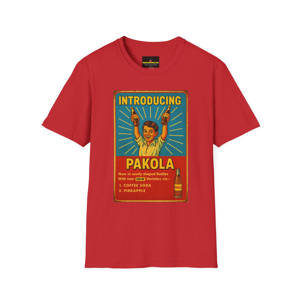 Pakola Vintage Poster T-Shirt — Retro Drink Graphic Tee