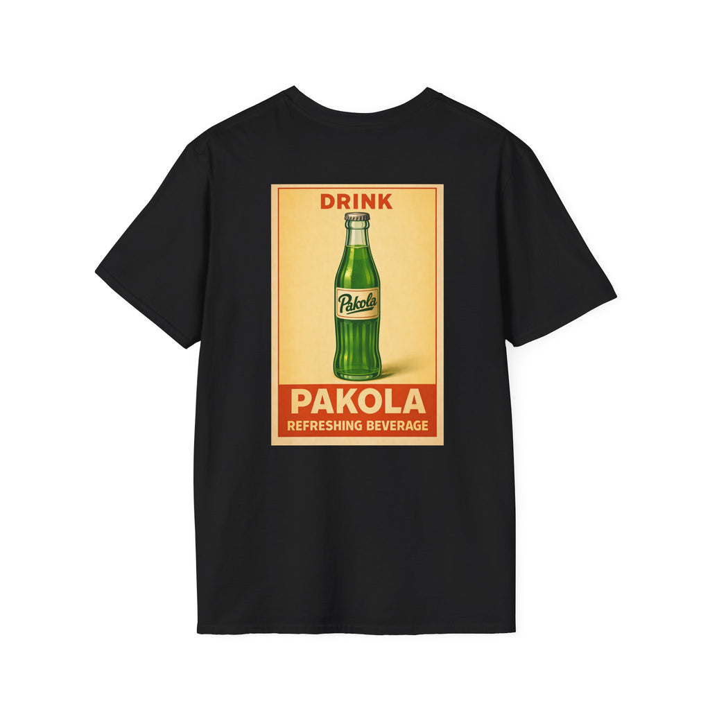 Pakola Vintage Poster T-Shirt — Retro Drink Graphic Tee