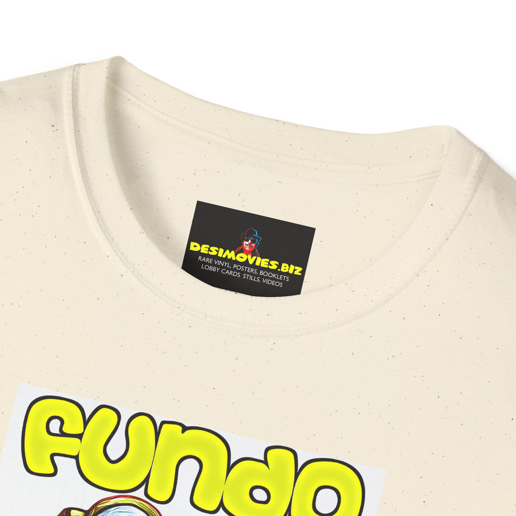 Fundo Mental T-Shirt — Retro Beard & Glasses Graphic Tee