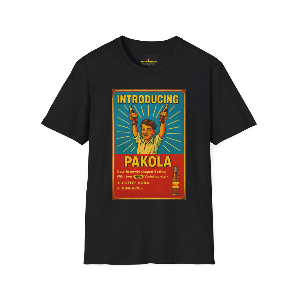 Pakola Vintage Poster T-Shirt — Retro Drink Graphic Tee