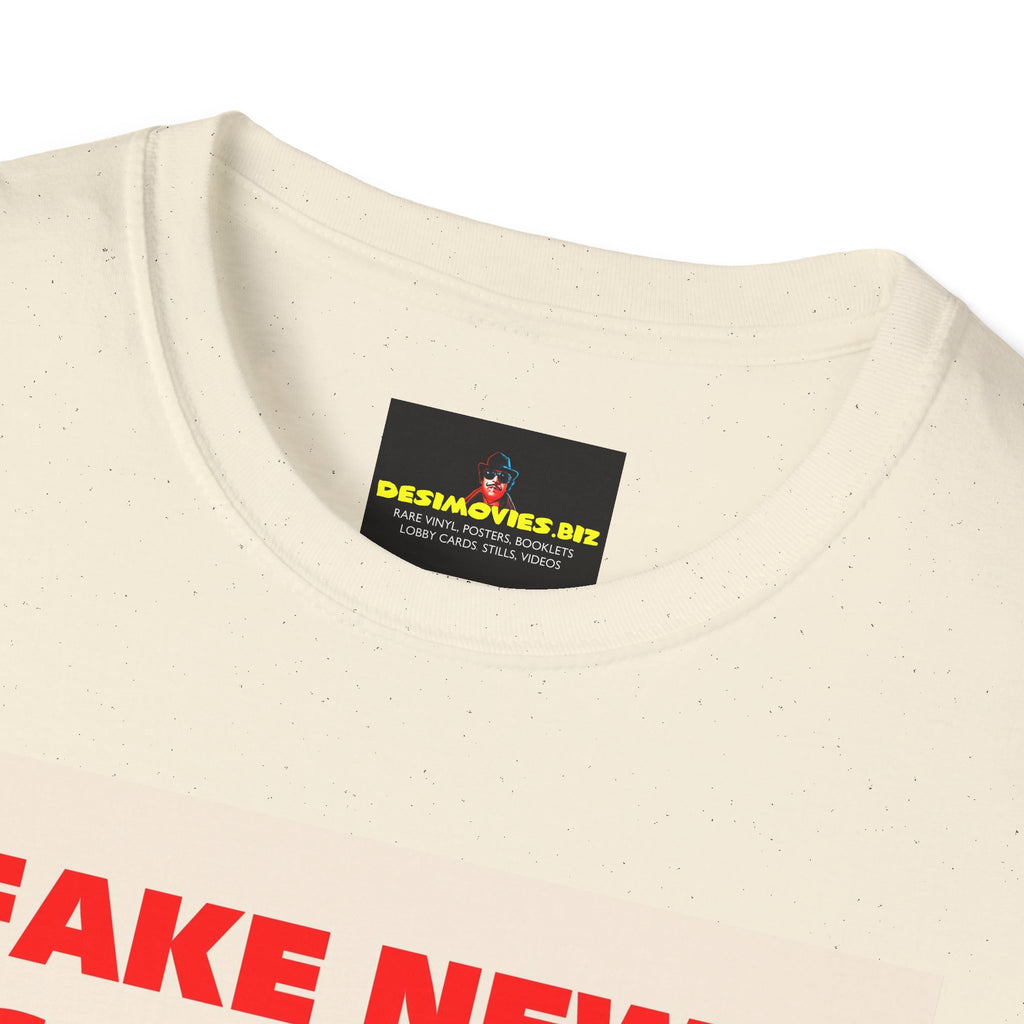 Graphic Tee — 'Fake News, It's All Just... Fake News' Political Cartoon T-Shirt
