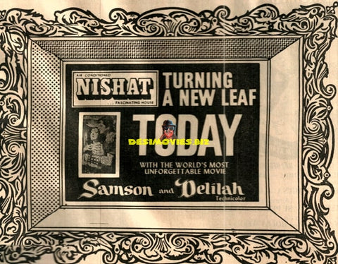 Nishat Cinema new era (1970) Advert - www.desimovies.biz