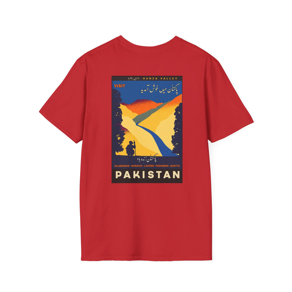 Pakistan Vintage Travel Poster T-Shirt