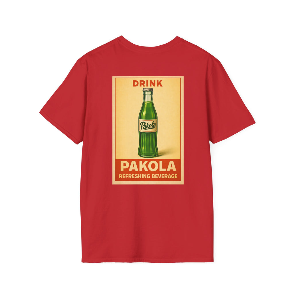 Pakola Vintage Poster T-Shirt — Retro Drink Graphic Tee