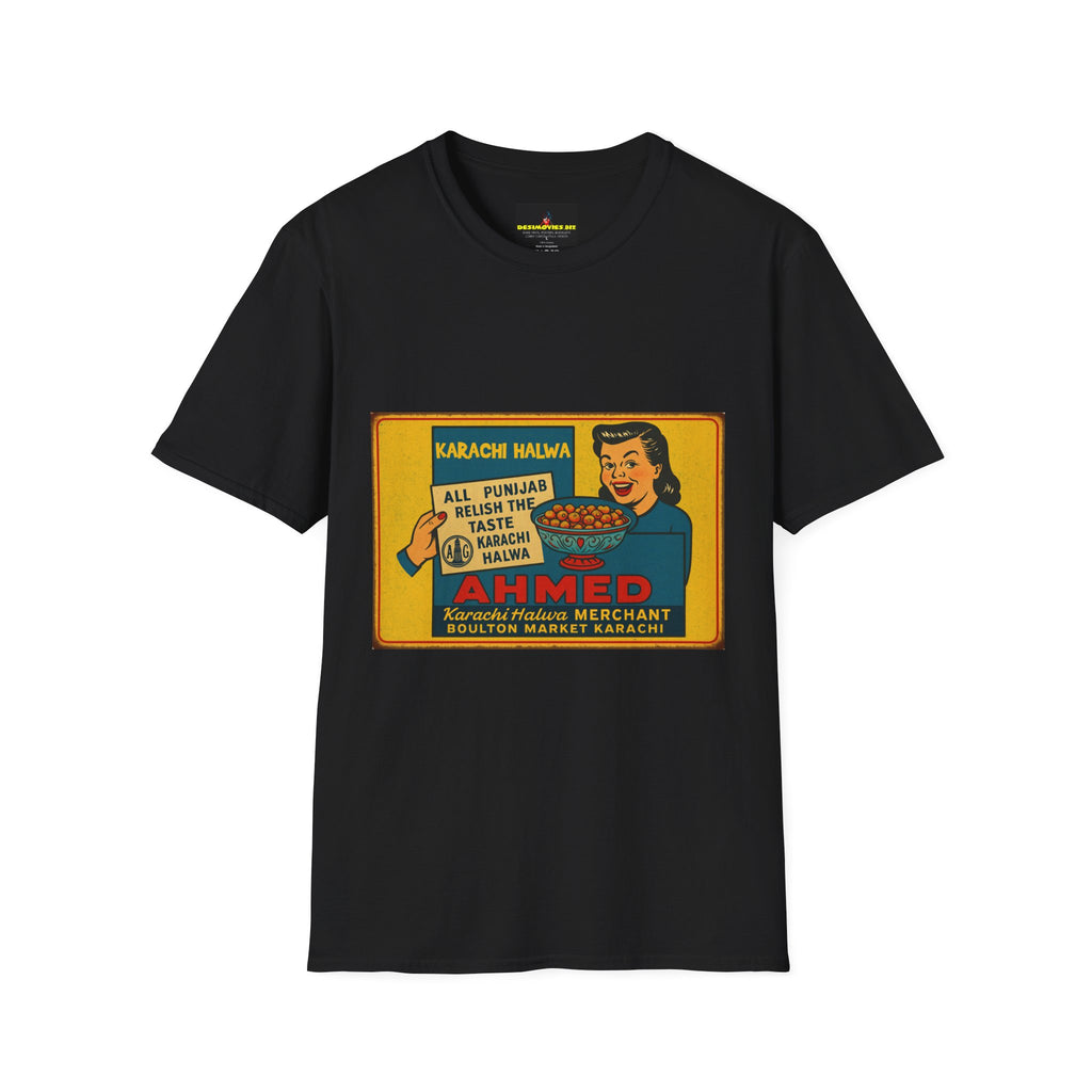 Vintage Karachi Halwa Retro T-Shirt — Ahmed Halva Market Graphic Tee