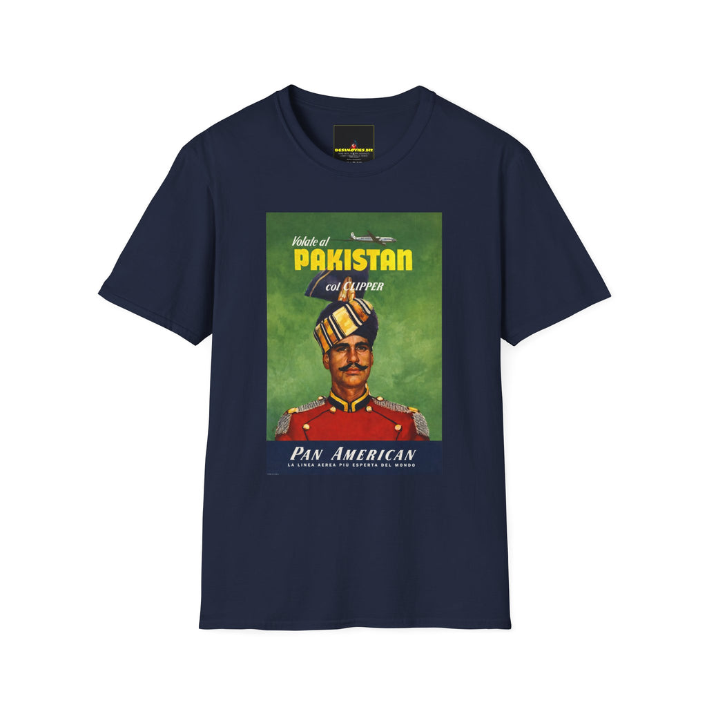 Pakistan Vintage Travel Poster T-Shirt