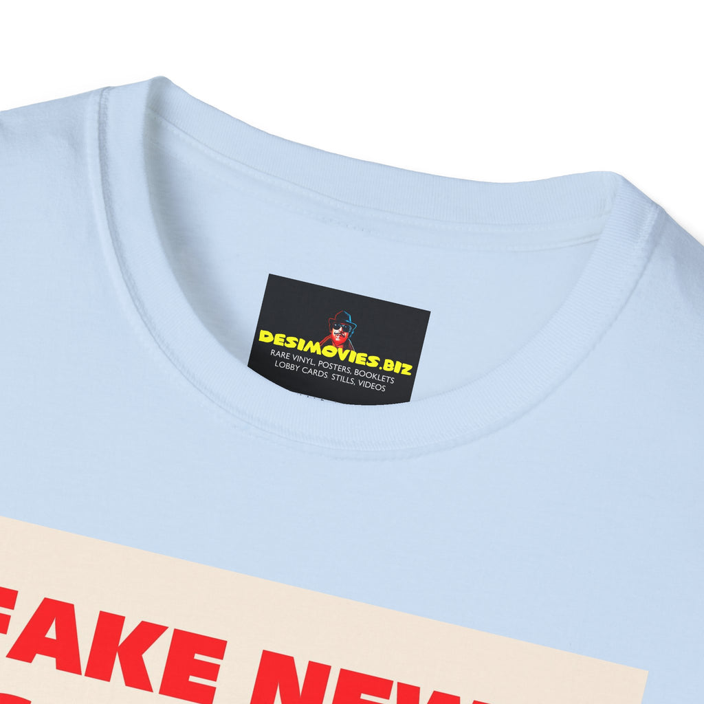Graphic Tee — 'Fake News, It's All Just... Fake News' Political Cartoon T-Shirt