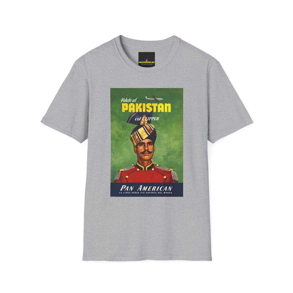 Pakistan Vintage Travel Poster T-Shirt