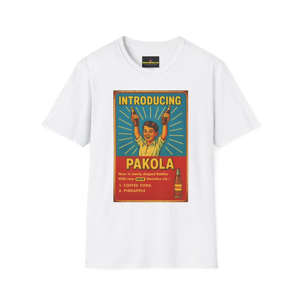 Pakola Vintage Poster T-Shirt — Retro Drink Graphic Tee