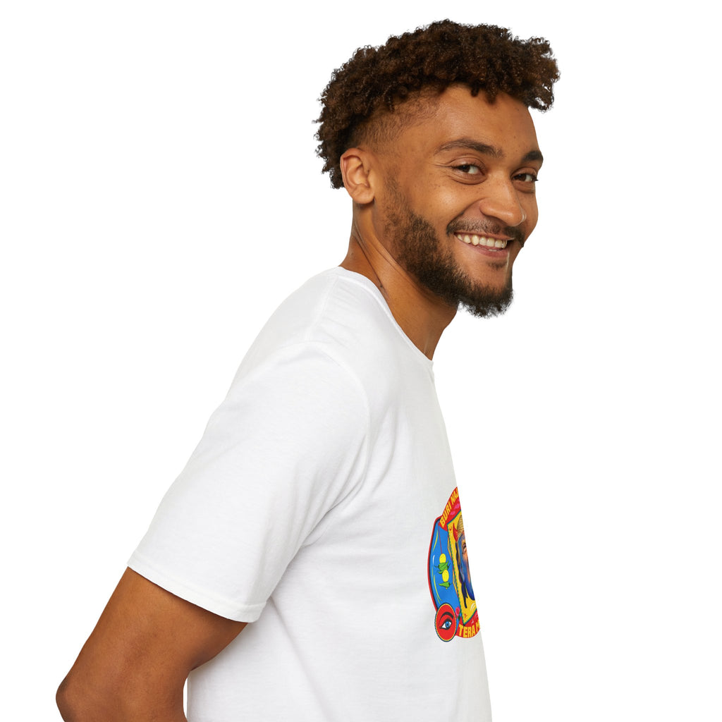 Political Cartoon T-Shirt — Colorful Satirical Donald Trump Design