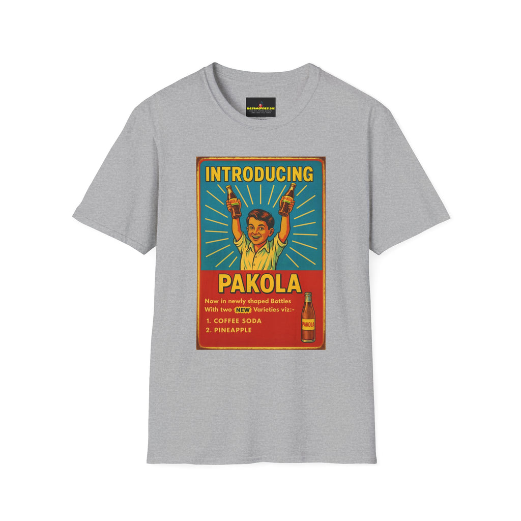 Pakola Vintage Poster T-Shirt — Retro Drink Graphic Tee