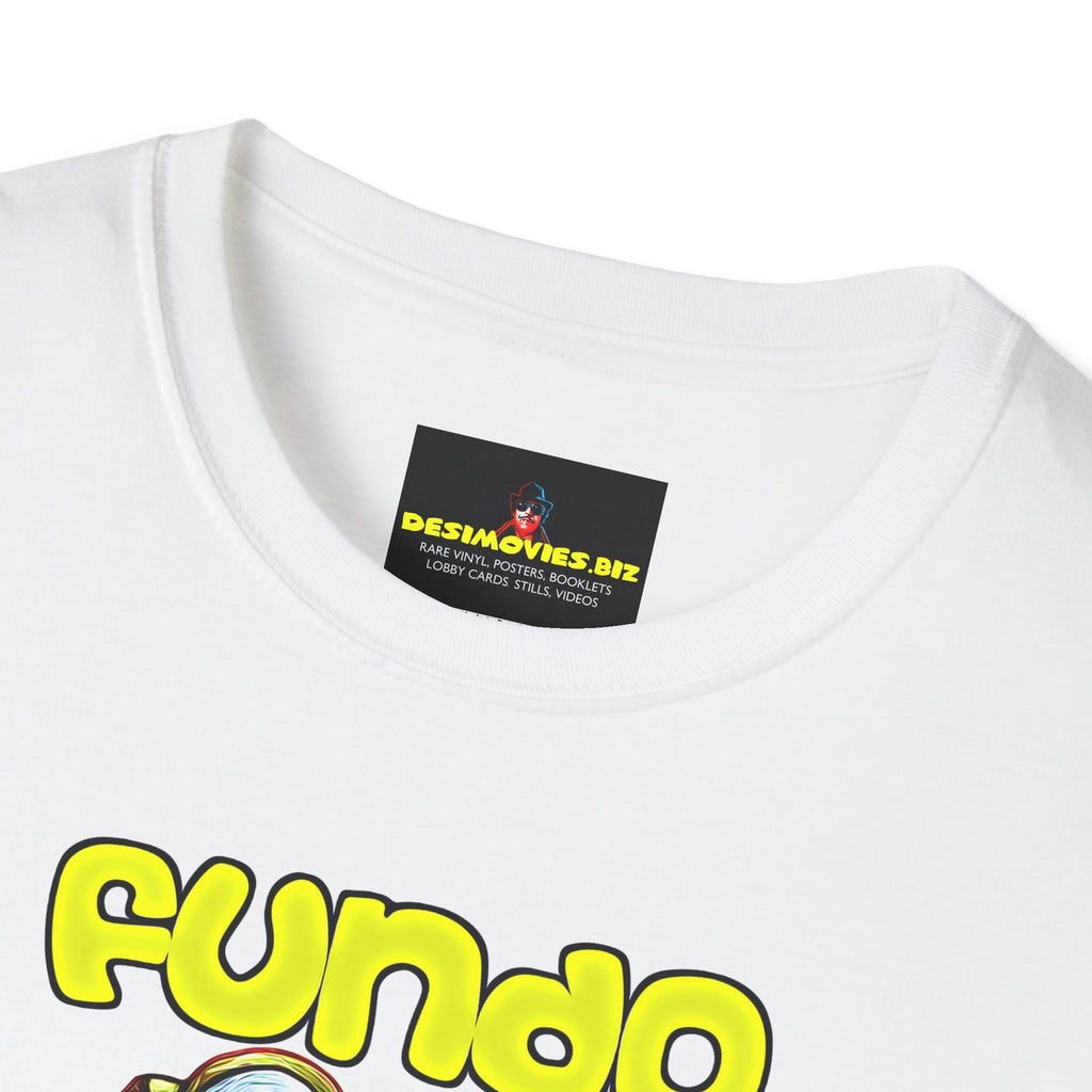 Fundo Mental T-Shirt — Retro Beard & Glasses Graphic Tee