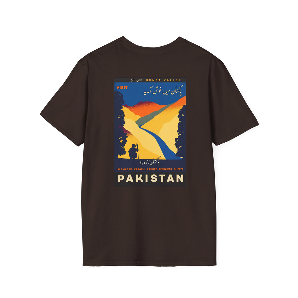 Pakistan Vintage Travel Poster T-Shirt