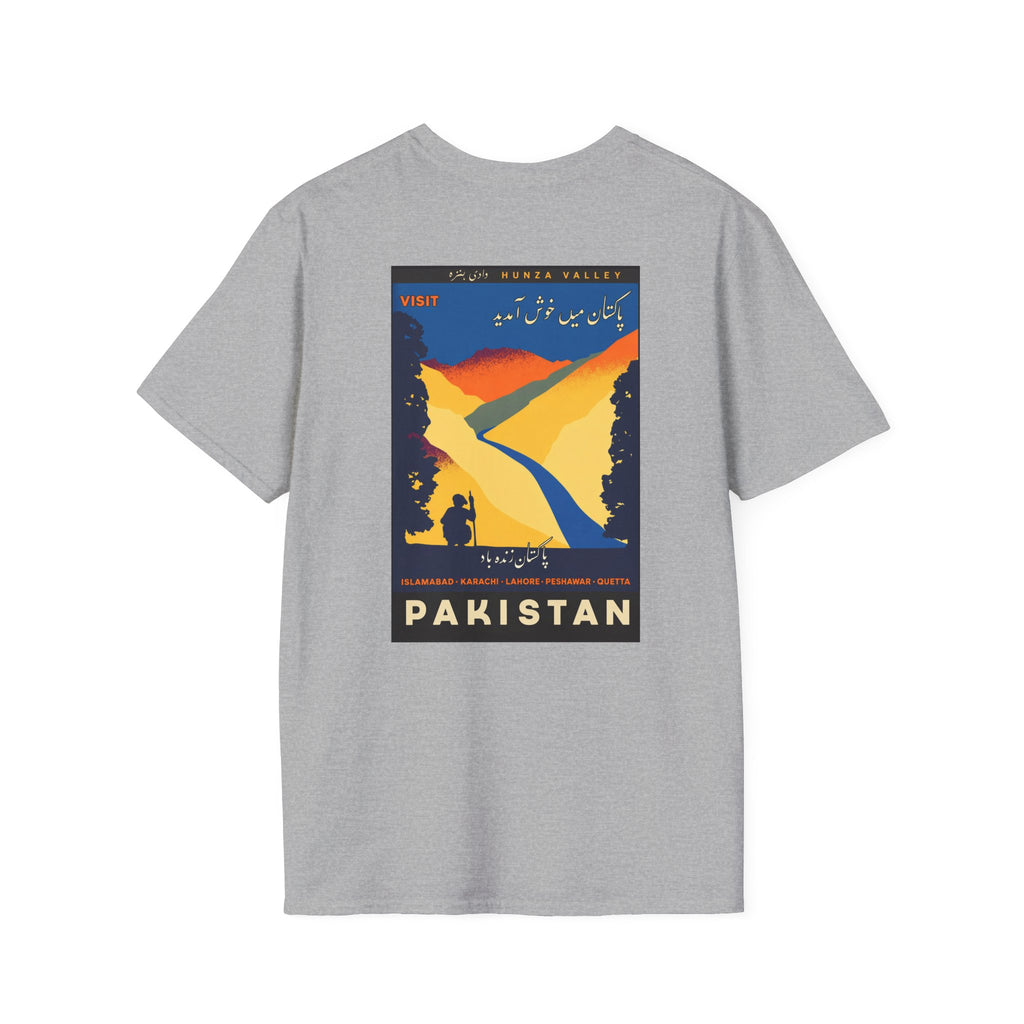 Pakistan Vintage Travel Poster T-Shirt