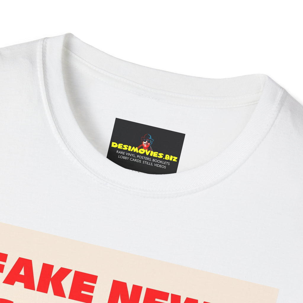 Graphic Tee — 'Fake News, It's All Just... Fake News' Political Cartoon T-Shirt