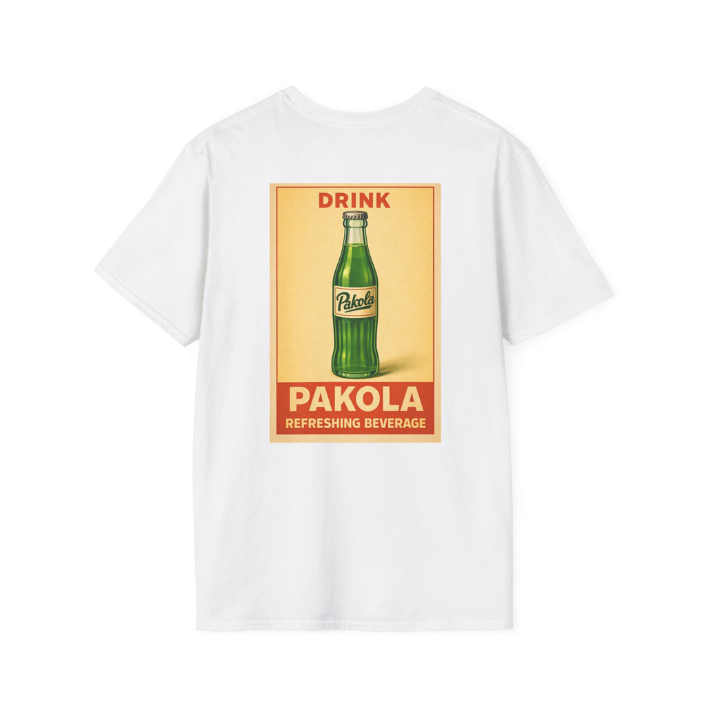 Pakola Vintage Poster T-Shirt — Retro Drink Graphic Tee