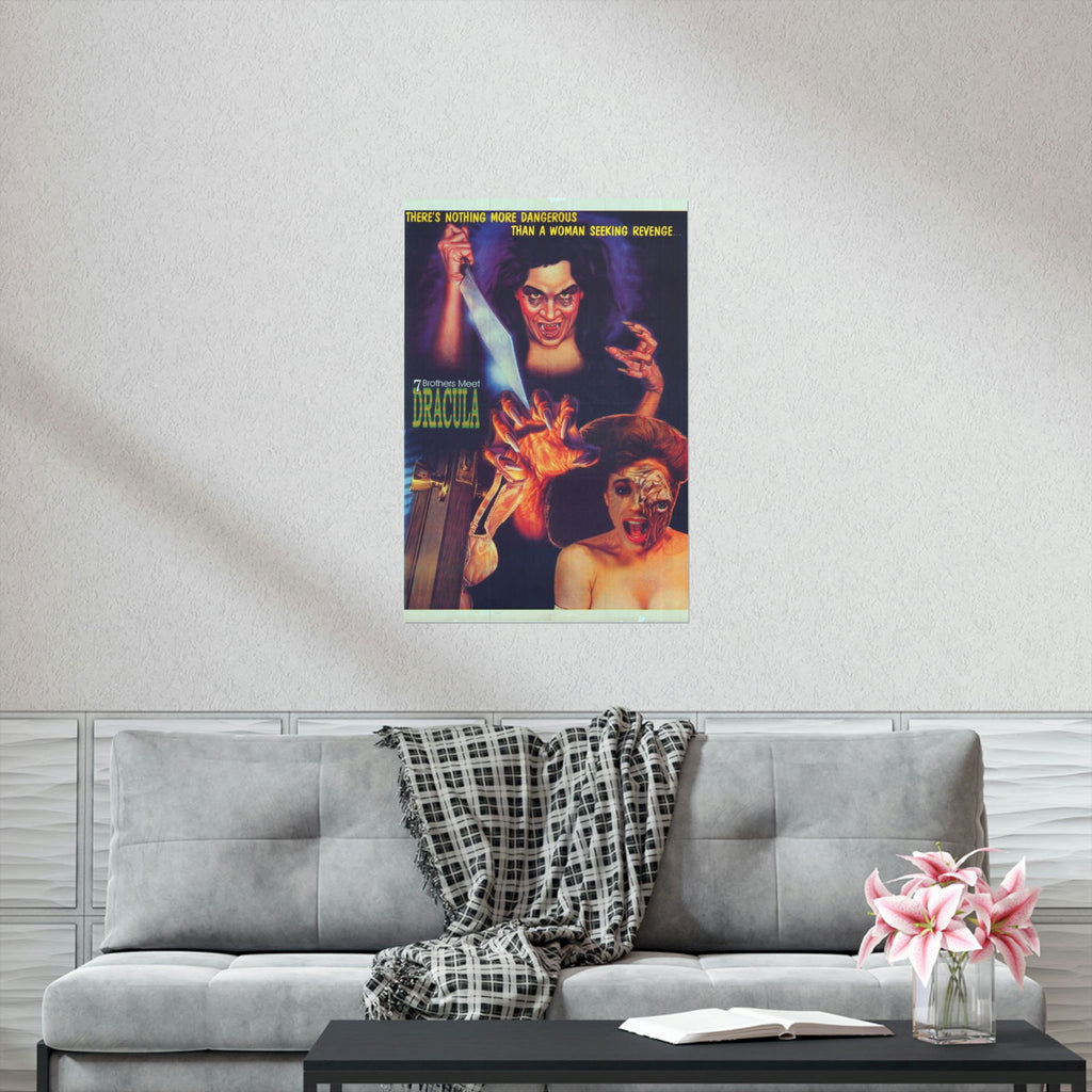 7 Brothers Meet Dracula - Premium Matte Vertical Poster - www.desimovies.biz