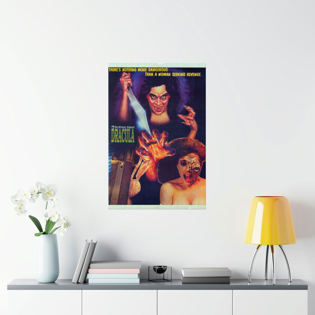 7 Brothers Meet Dracula - Premium Matte Vertical Poster - www.desimovies.biz