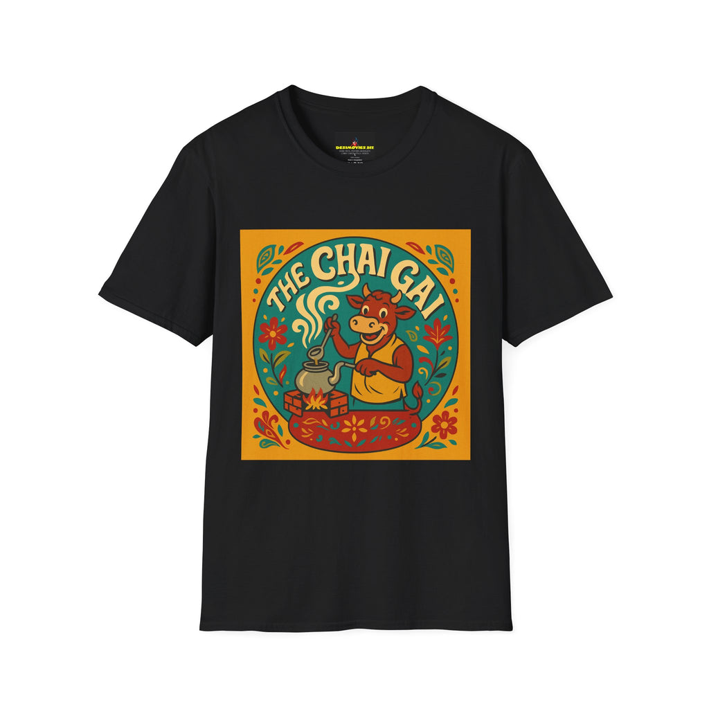 The Chai Gal T-Shirt – Retro Indian Tea Lover Graphic Tee
