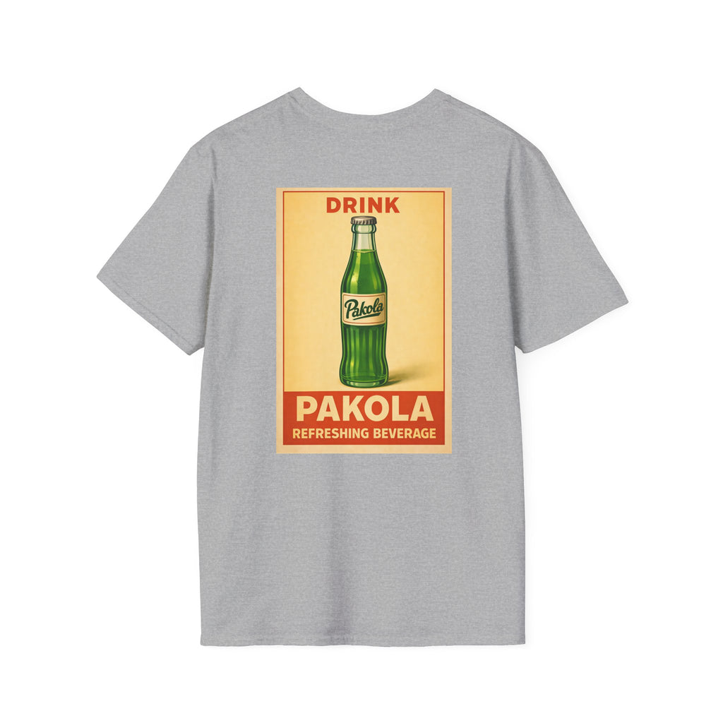 Pakola Vintage Poster T-Shirt — Retro Drink Graphic Tee