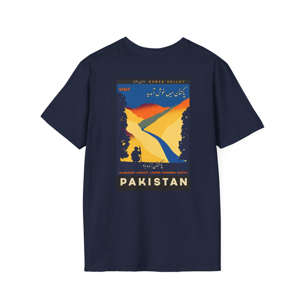 Pakistan Vintage Travel Poster T-Shirt