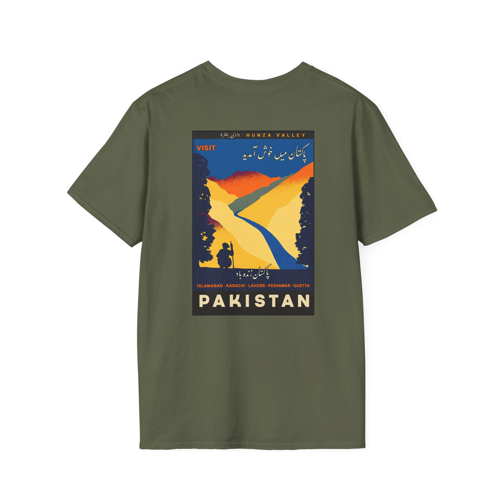 Pakistan Vintage Travel Poster T-Shirt