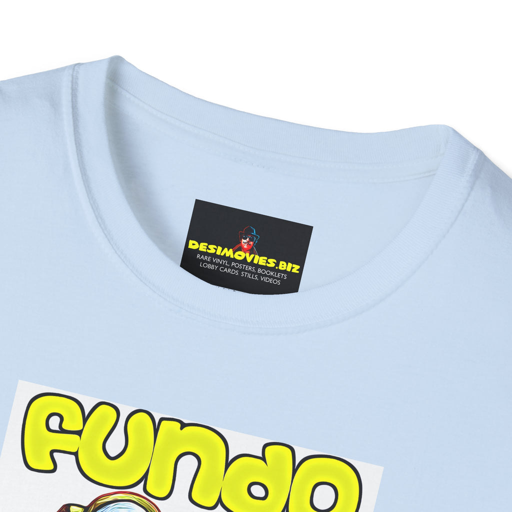 Fundo Mental T-Shirt — Retro Beard & Glasses Graphic Tee