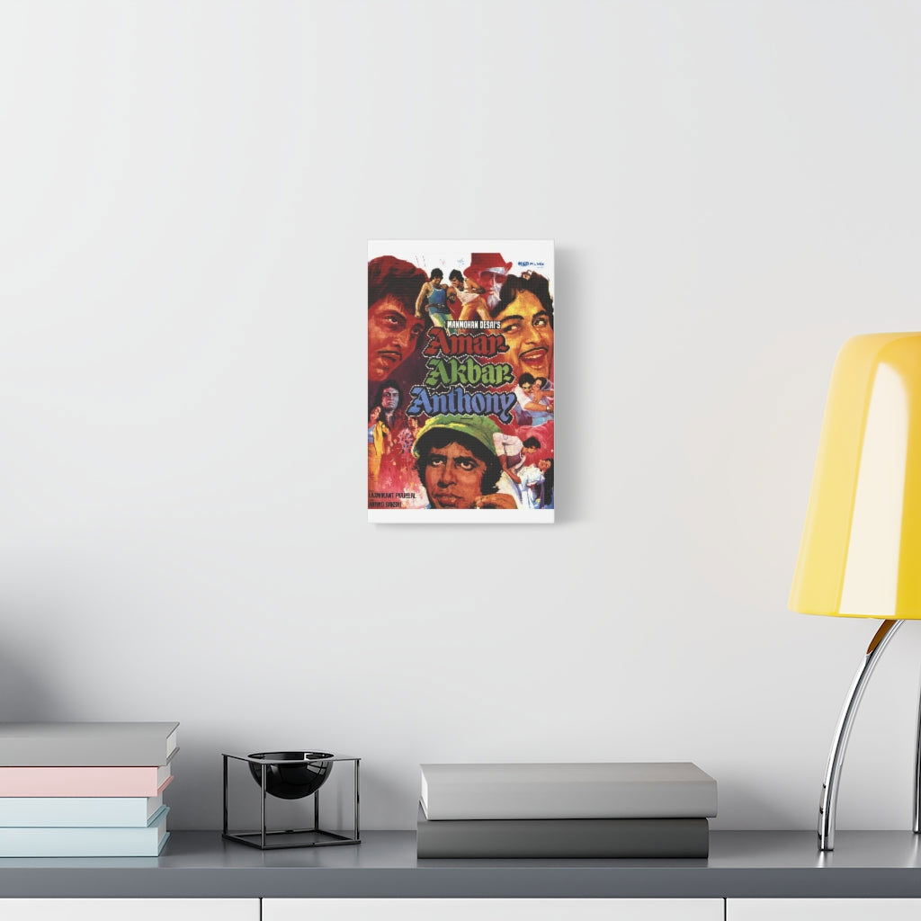 AMAR AKBAR ANTHONY - Classic Bollywood - Canvas - www.desimovies.biz