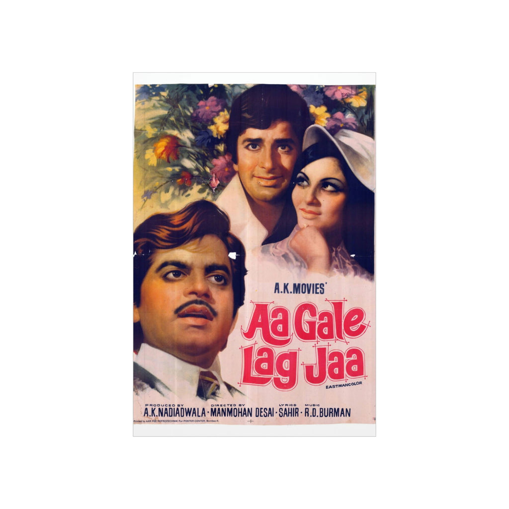 Aa Galey Lag Ja Bollywood Premium Matte Vertical Posters - www.desimovies.biz