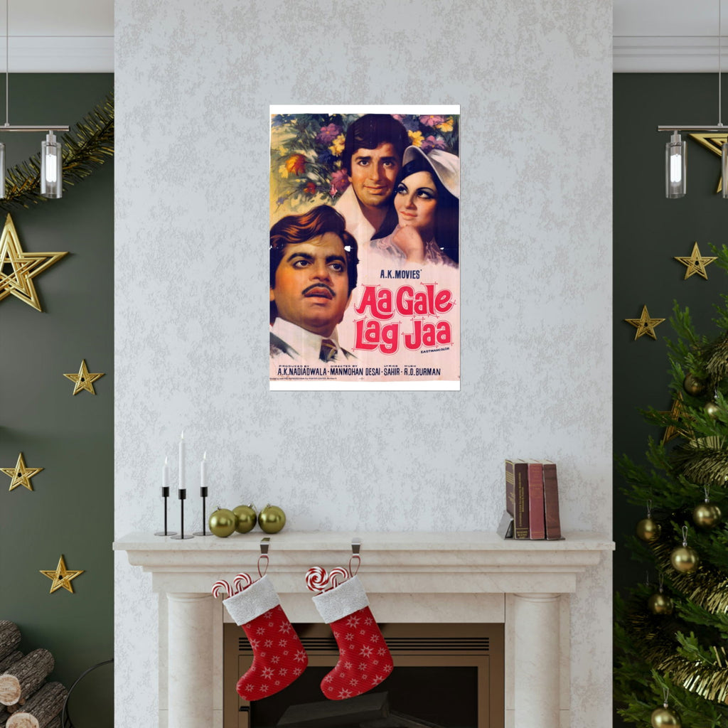 Aa Galey Lag Ja Bollywood Premium Matte Vertical Posters - www.desimovies.biz