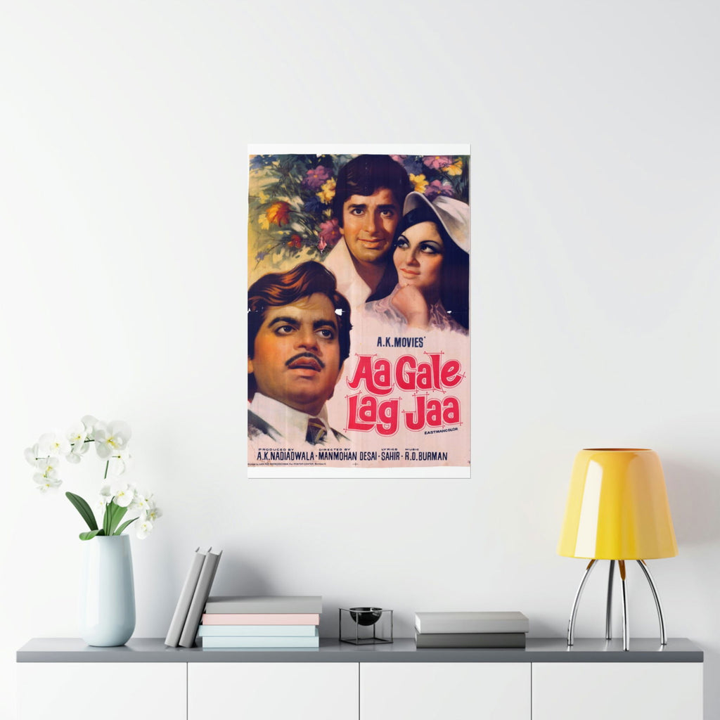 Aa Galey Lag Ja Bollywood Premium Matte Vertical Posters - www.desimovies.biz