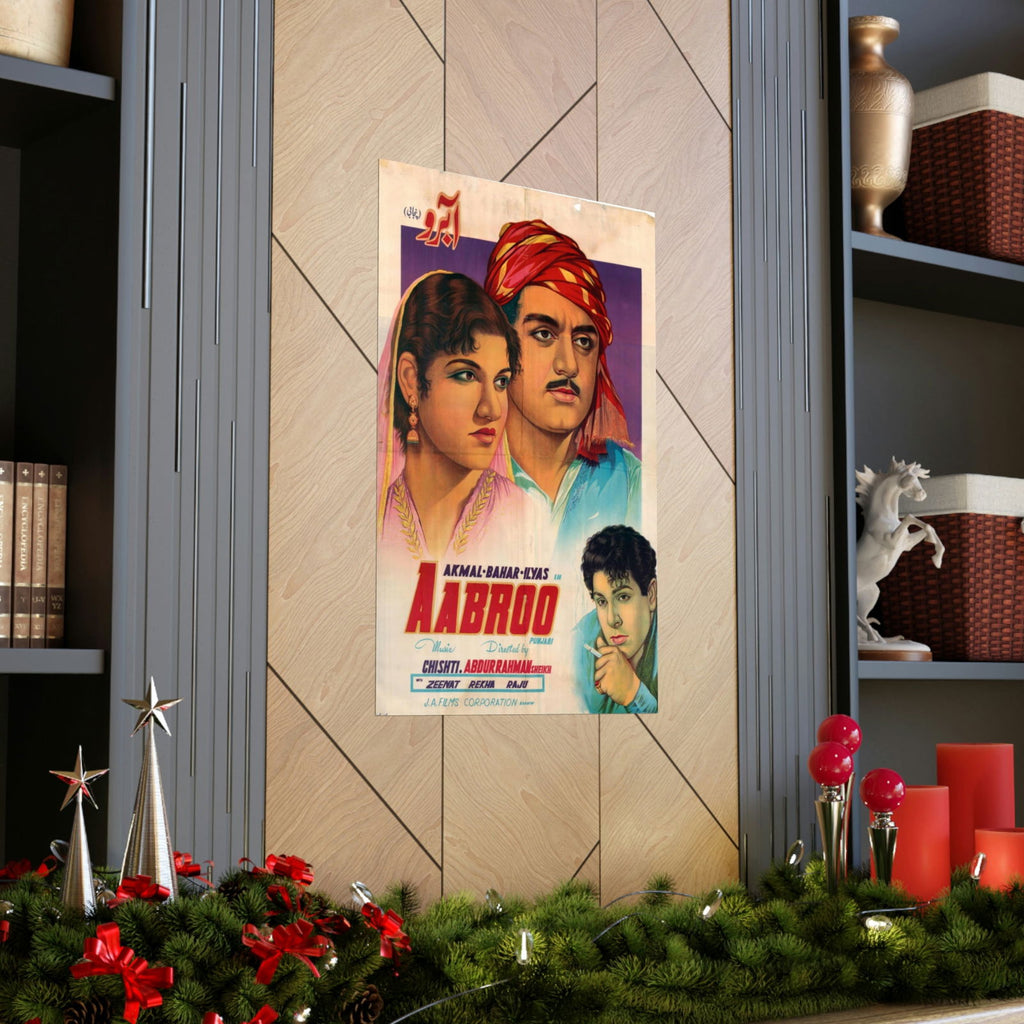 Aabroo - Premium Matte Vertical Poster - www.desimovies.biz
