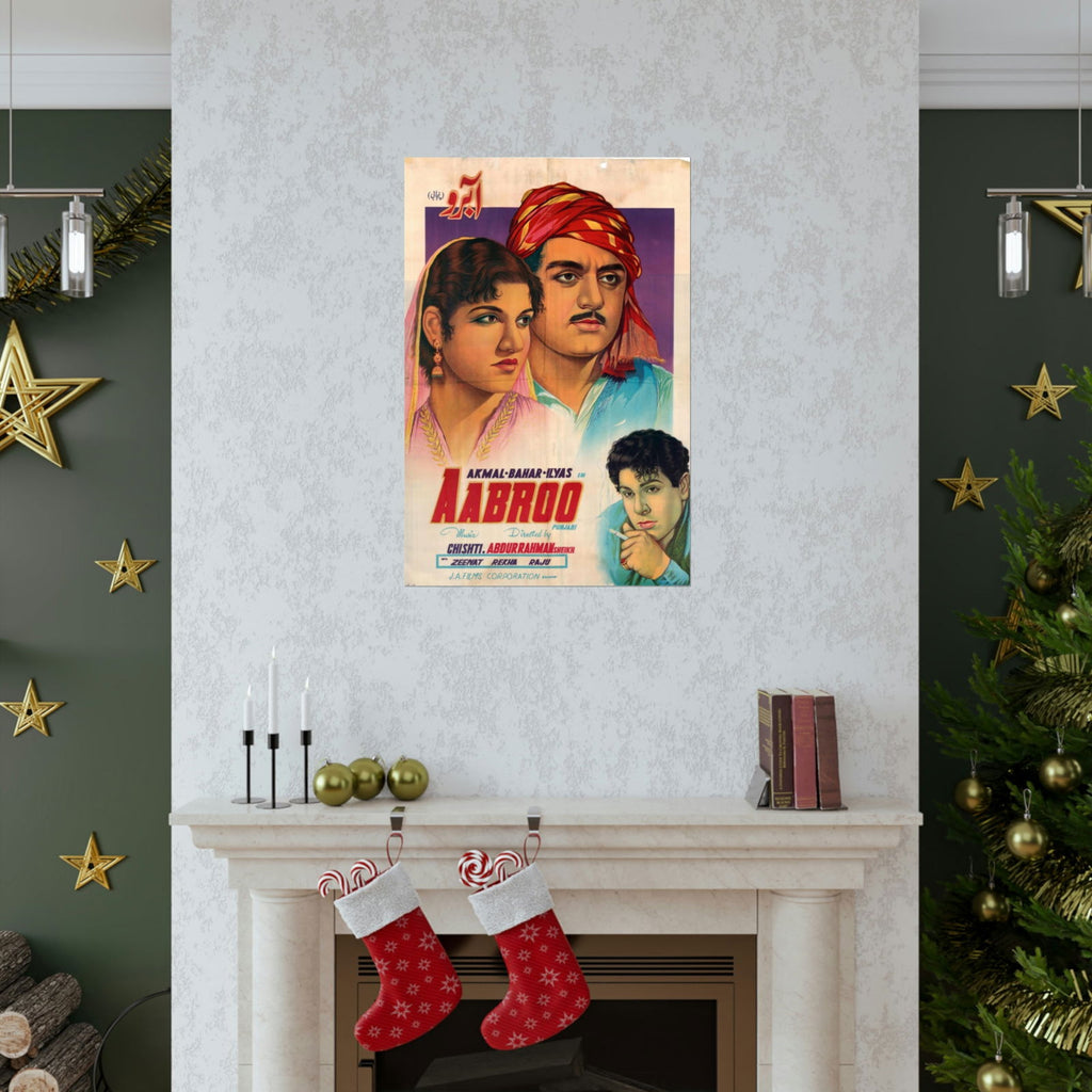 Aabroo - Premium Matte Vertical Poster - www.desimovies.biz
