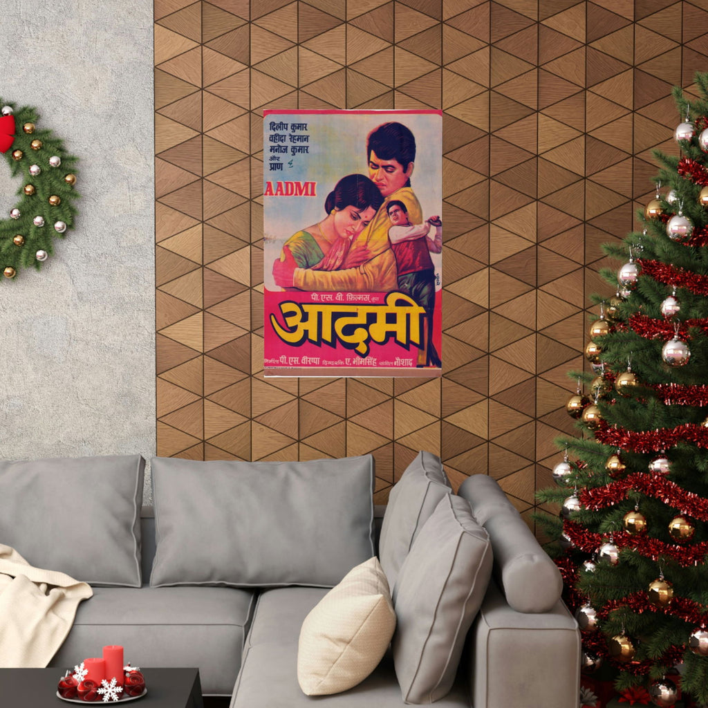 Aadmi (1968) Premium Matte Vertical Posters - www.desimovies.biz