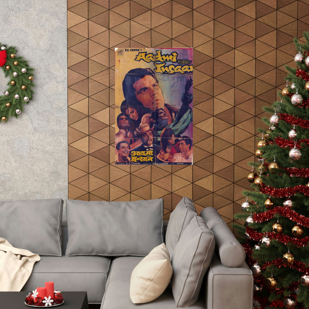 Aadmi Aur Insan (1969) Bollywood Premium Matte Vertical Posters - www.desimovies.biz