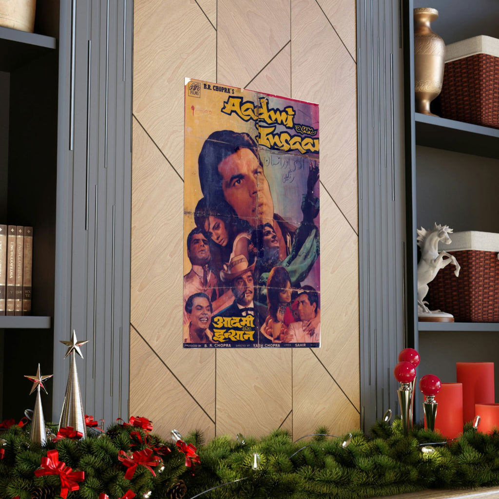 Aadmi Aur Insan (1969) Bollywood Premium Matte Vertical Posters - www.desimovies.biz