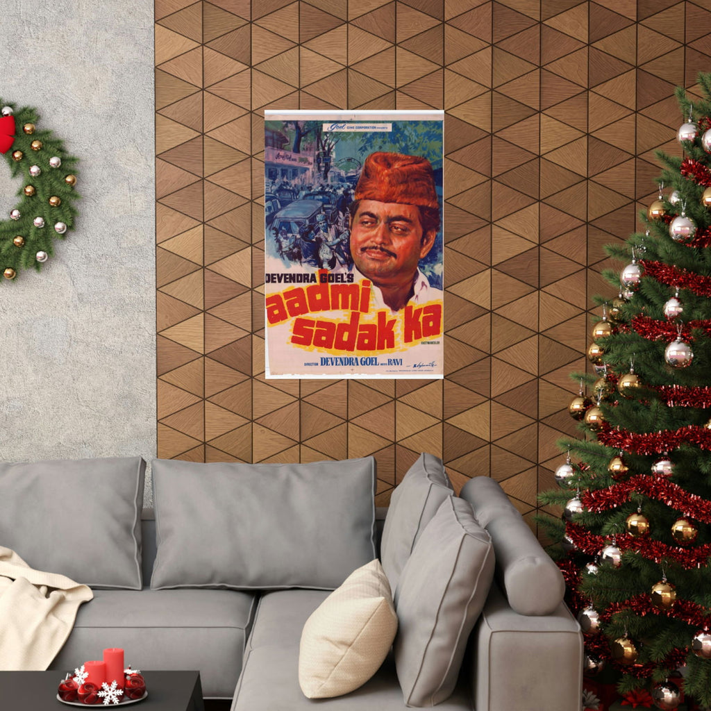 Aadmi Sarak Ka - Premium Matte Vertical Posters - www.desimovies.biz