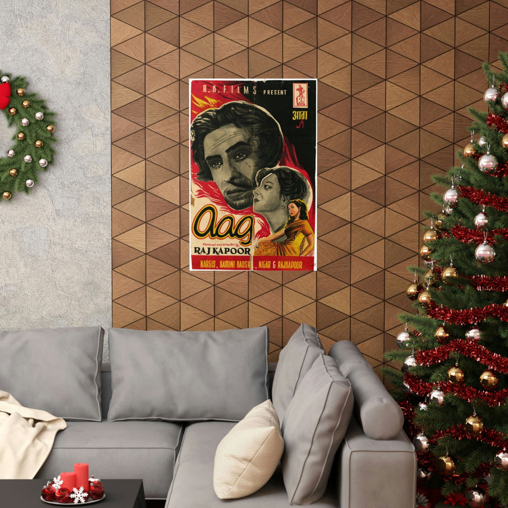 Aag (1948) Premium Matte Vertical Posters - www.desimovies.biz