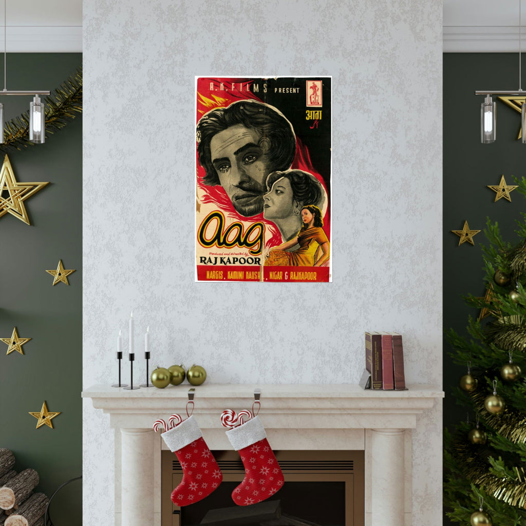 Aag (1948) Premium Matte Vertical Posters - www.desimovies.biz