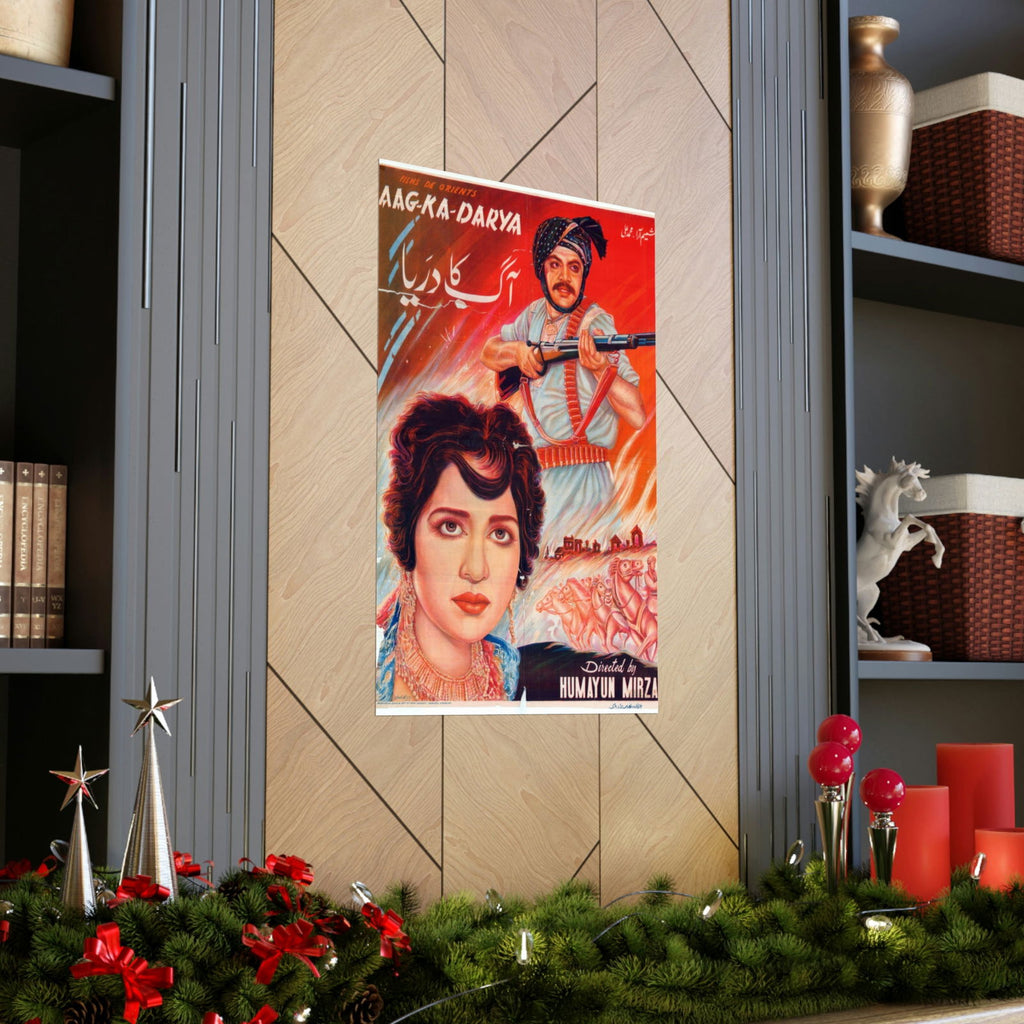Aag Ka Darya (1966) Poster - Premium Matte Vertical Posters - www.desimovies.biz