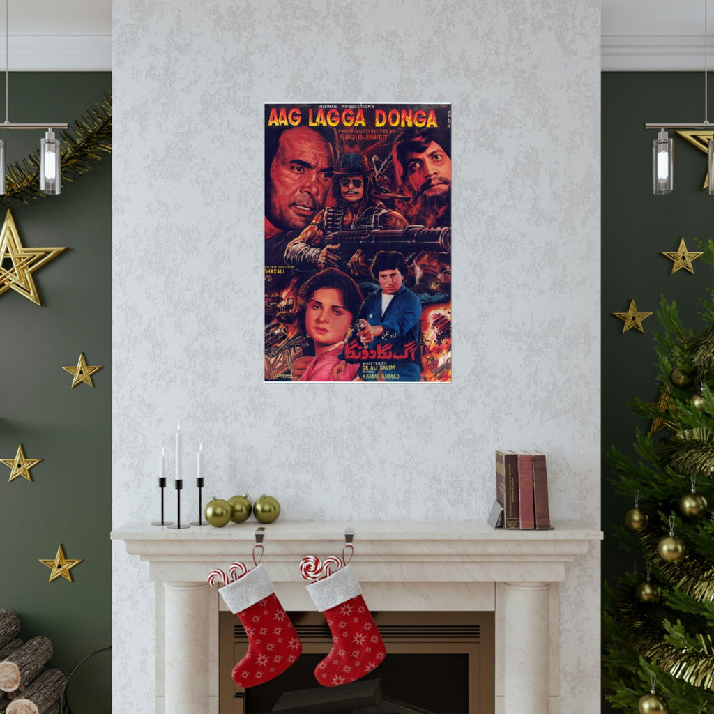 Aag Laga Doonga - Premium Matte Vertical Posters - www.desimovies.biz