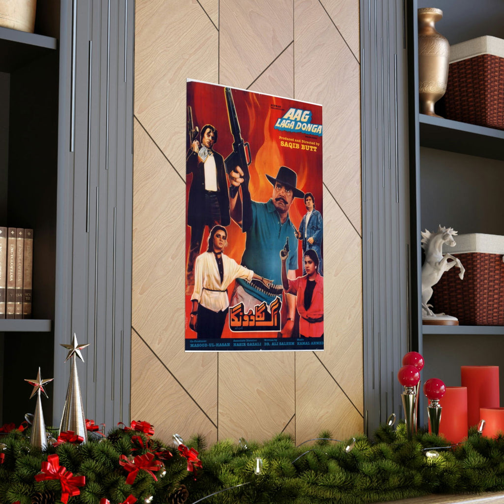 Aag Laga Doonga - Premium Matte Vertical Posters - www.desimovies.biz
